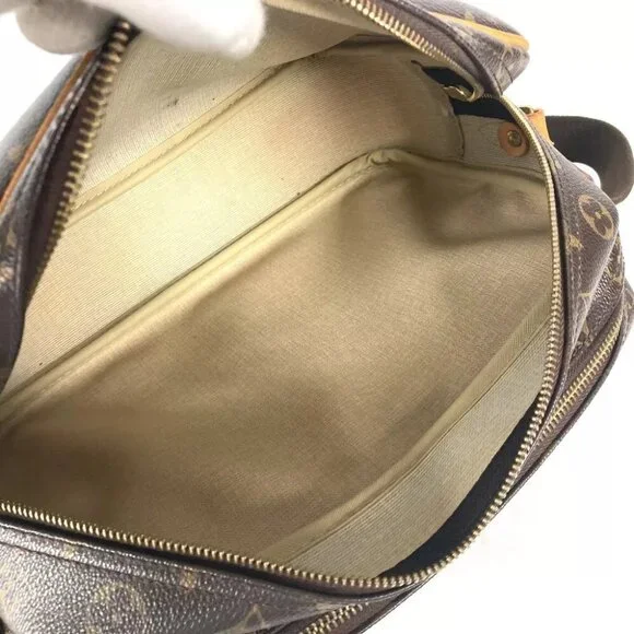 LOUIS VUITTON Monogram ReporterPM Double Zip Crossbody Bag Shoulder Bag